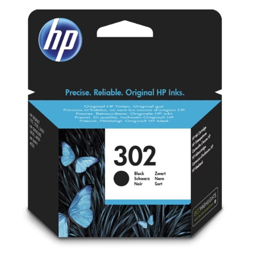 HP 302 (F6U66AE) black - originálny